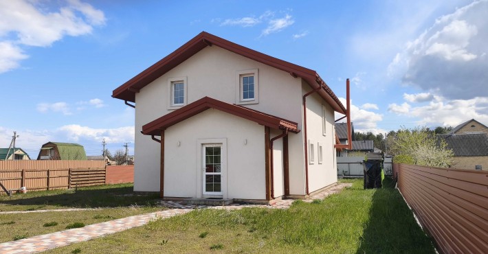 Сучасний будинок 160 м² біля Київського моря з ремонтом. с. Лютіж, 25 хвилин від Києва. Без % - фото 1