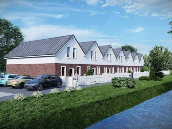 Компактні таунхауси 66 м² у Михайлівці-Рубежівці з власною ділянкою Михайловка-Рубежовка
