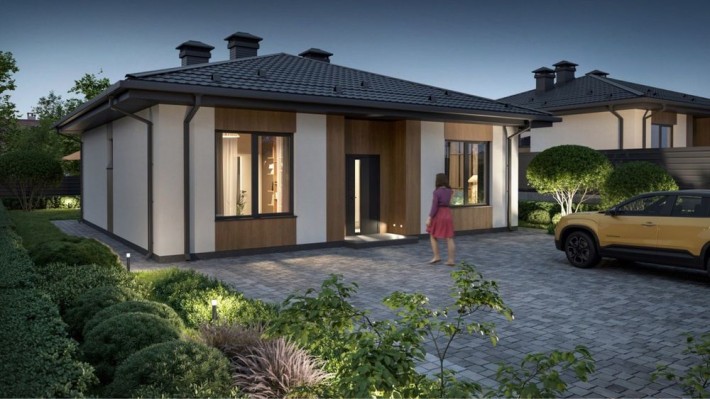 Будинок з терасою Газ! 4 сотки ділянка - фото 1