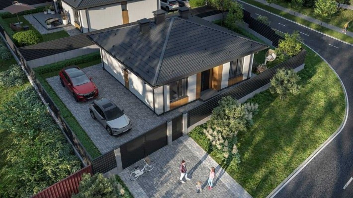 Новий Будинок, 90м2+тераса, з ГАЗом, в Топовій локації, БЕЗ Комісії - фото 1