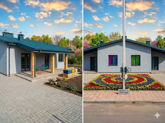 Дуплекс 65 кв.м з ділянкою 3 сотки с.Нове Новое
