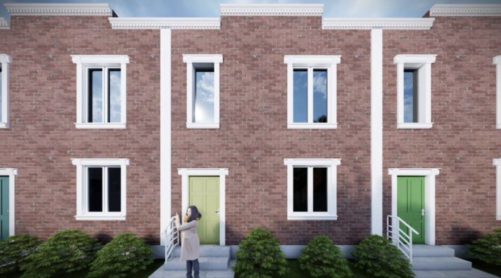 Продаж сучасного таунхауса в Михайлівці-Рубежівці 70м2 36000$ - фото 1