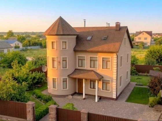 Від господаря. Новий цегляний енергонезалежний будинок 285 м² з ремонтом та басейном, 10 км від Києв Новое