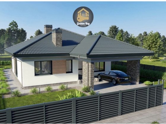 Продам  Сучасний будинок 129м2 , ділянка 7 соток , КМ Міжріччя