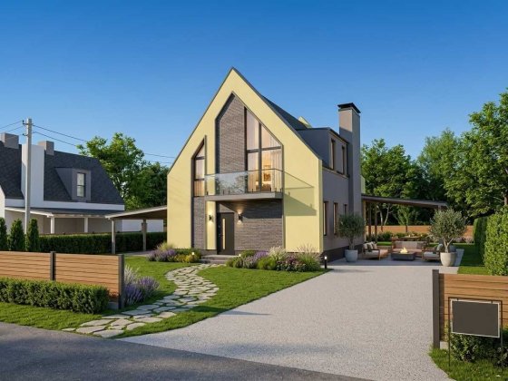 Продається ексклюзивний будинок BRILLIANTE у преміальному КМ Bellaggo (Осещина) 132 м2 Осещина