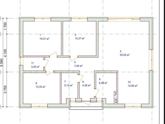 Продам будинок 111 м² у Михайлівці-Рубежівці, ділянка від 4 соток, газ