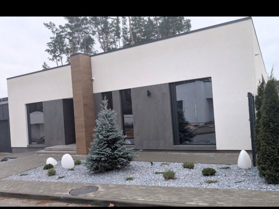 Стильний одноповерховий будинок 100м2 4км від Києва Погреби Погребы
