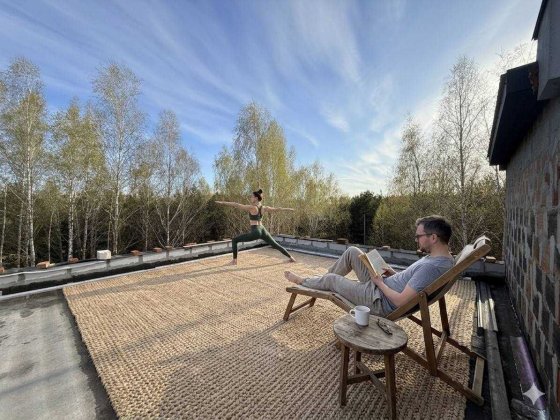 Надійний будинок з керамоблоку 240 м² в лісі біля річки Десна та дніпровського каналу 20 км від Києв Хотяновка