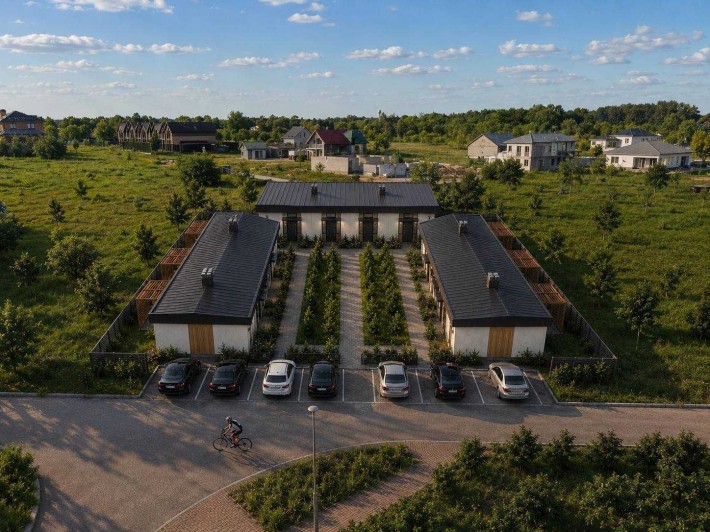 Таунхаус 57 м² | 2 кімнати | двір | газ | закрита територія - фото 1