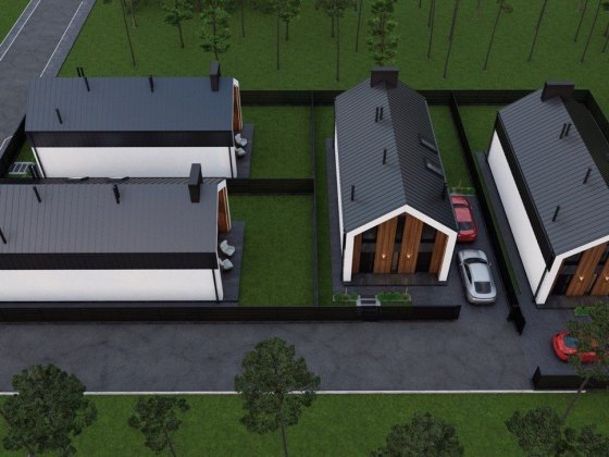 Продаж газифікованих будинків 120 м2;в Скандинавському стилі з центральною каналізацією!!! Шевченково