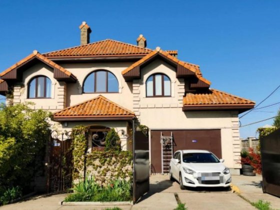 Дом в Фонтанке 258 кв , полная автономия , терасса , фруктовый сад , рядом море Фонтанка