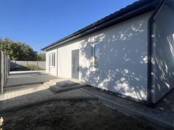 Новий будинок D у Фонтанці — 83 м², 5 хв до моря, розвинена інфраструктура, асфальтована дорога Фонтанка