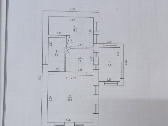 Продам будинок з ділянкою в Анатоліївці.