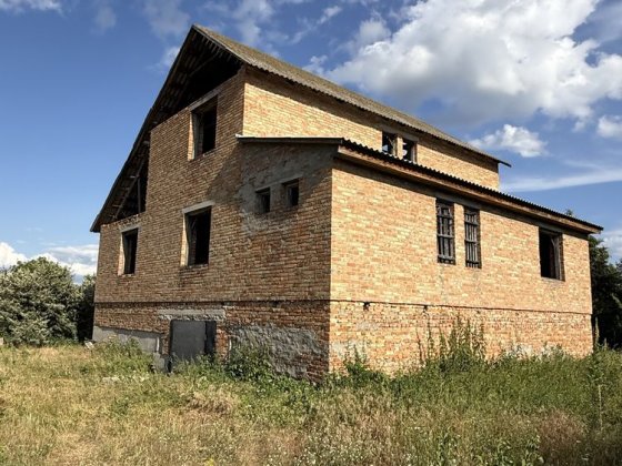 Продається земельна ділянка 25 соток із незавершеним будівництвом! Благодатное