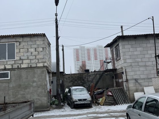 Гараж двух этажный Бровары