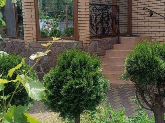 У моря, Ривьера, Фонтанка, капитальный дом на 10 сотках, с террасой, зоной отдыха, подвал Фонтанка