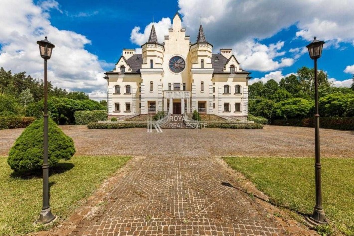 Оренда Будинок Буча 1200 м² 4 спальні 2 га Ліс Басейн SPA Корт Кінотеатр Бібліотека - фото 1