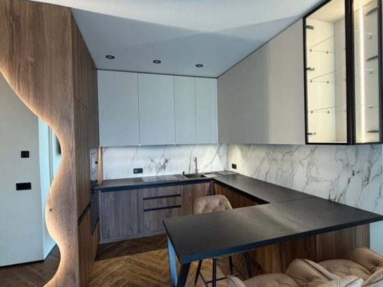 Перша здача  1,5 к квартира, ЖК Паркленд, 45м, 4 пов, техніка та меблі, тепла підлога, закрита терит Ужгород