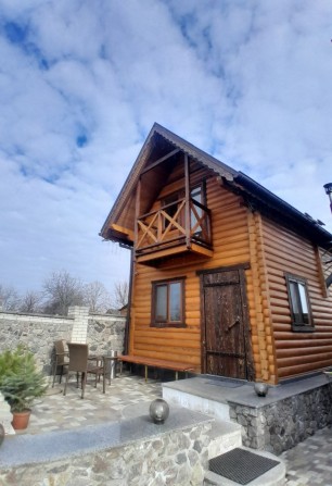 Оренда дерев'яного будинку з банею подобово Біла Церква (Мангал, альтанка, баня, сімейний відпочинок - фото 1