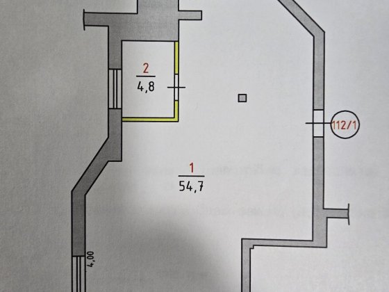 Продам 2-кімнатну квартиру 55 м² після будівельників! Борисполь