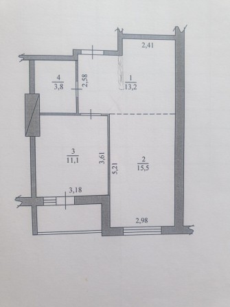 Продам 1к.  квартиру . власник. вул.Петлюри 21 б. - фото 1