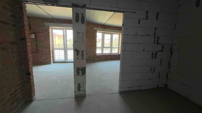 Продаж 1к квартири 44.6 кв. м. з видом на приватний сектор та індивідуальним газовим опаленням - фото 1