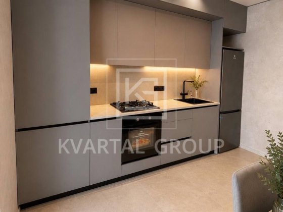 Євро-2кімнатна квартира з новим авторським ремонтом, Газове опалення Буча
