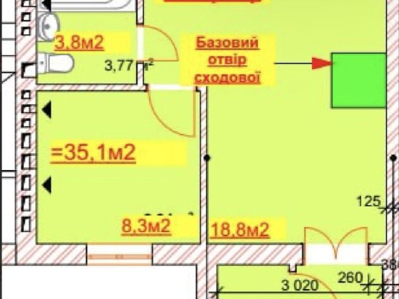 1К квартира! ГАЗ! Котел у ціні!БАЛКОН!! Мінімальне оформлення! без комісії для покупця! Буча