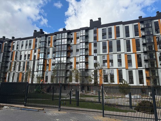 Продаж 1-кімнатної квартири 37.7 м.кв. (3 поверх, газ) Вишневое