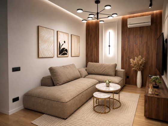 Кухня-вітальня + 2 окремі кімнати з дизайнерським ремонтом, 70 м² Ивано-Франковск