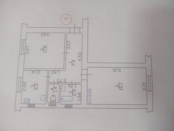 Продаж двухкімнатної квартири . місто Кременчук вул.Івана Мазепи Кременчуг