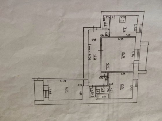 Продам 3-кімнатну квартиру Луцк