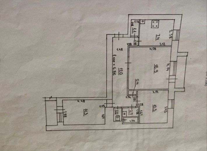 Продам 3-кімнатну квартиру - фото 1