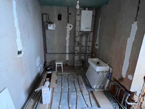 Трикімнатна дворівнева з початковим ремонтом, газ,2%,парк. Без комісії Ірпінь