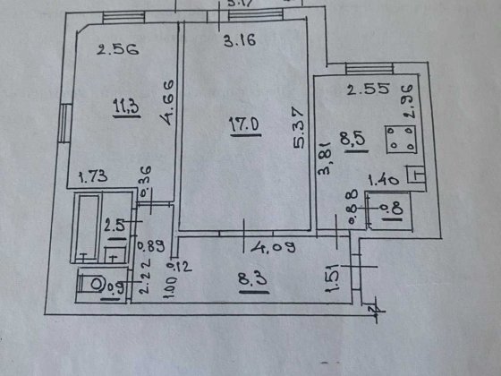 Продаж двохкімнатної квартири Луцьк