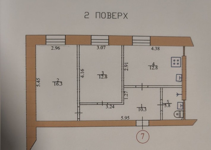 2-кімнатна квартира - фото 1