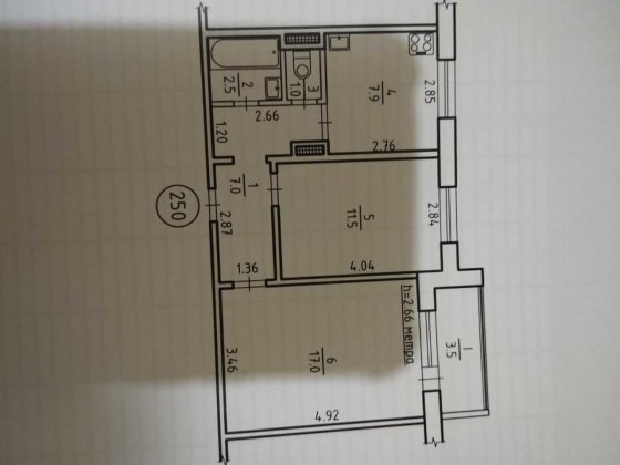 Свою продаю 2-кімнатну квартиру в місті Сумми по вул.Ілльінська 51В 48/29/8  6/9 поверх Сумы
