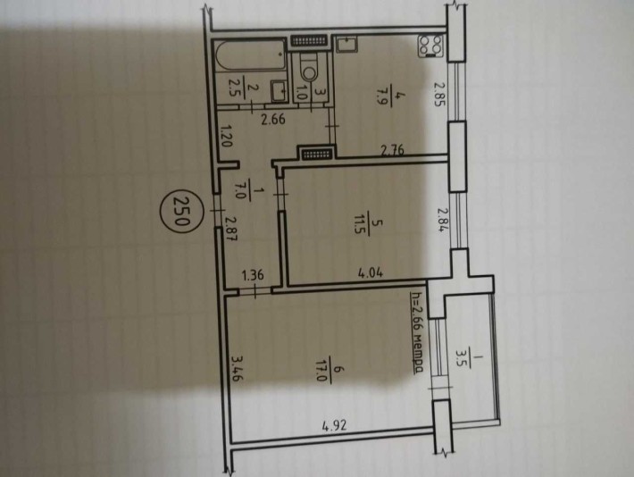 Свою продаю 2-кімнатну квартиру в місті Сумми по вул.Ілльінська 51В 48/29/8  6/9 поверх - фото 1