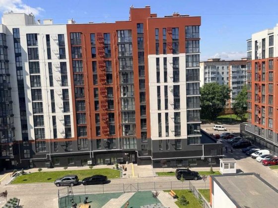 Однокімнатна квартира в новобудові 39.07 кв. м. Рівне. Автономне газове опалення. Під чистові роботи Ровно