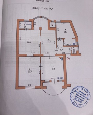 4к. квартира навпроти Вірменської церкви (Кобилянська) - фото 1