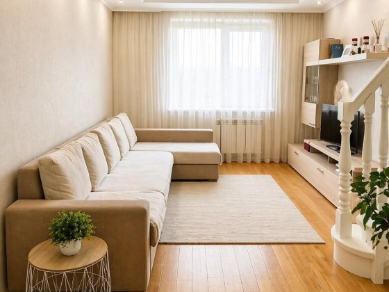 Продаж 5-ти кімнатної квартири з ремонтом з газовим опаленням
