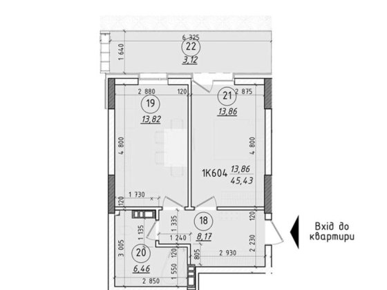 Продаж 1-кімнатної квартири в ЖК “44 AVENUE”  від забудовника