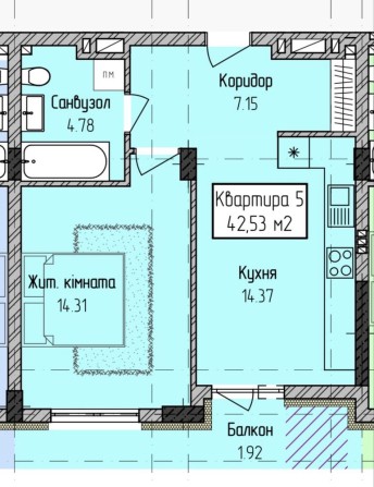 Продаж 1 кім квартири вул. Василя Гаджеги - фото 1