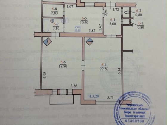 2х кімн ст/ф Кордуби Чернівці
