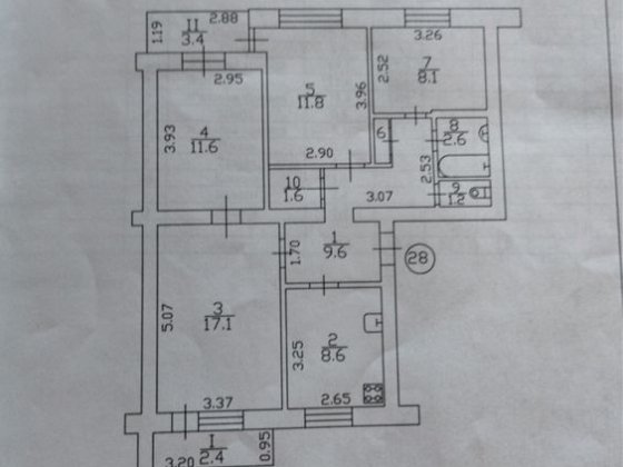 Продам 4 кімнатну квартиру Чернигов