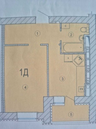 Продам 1к квартиру 39,3 м2, Вишневі Сади, поруч ЖК Софія та Софіївська слобідка - фото 1