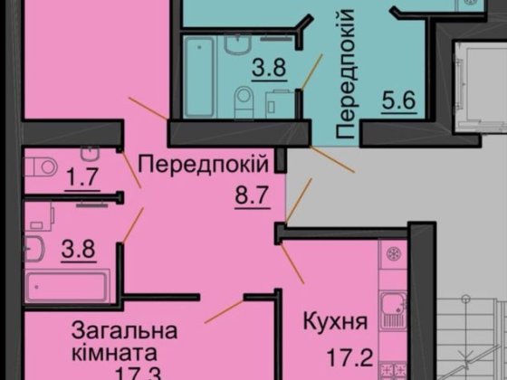 Продаж 2 кімнатної квартири жк Софія Резиденс Сковороди 10 Софіївська Борщагівка