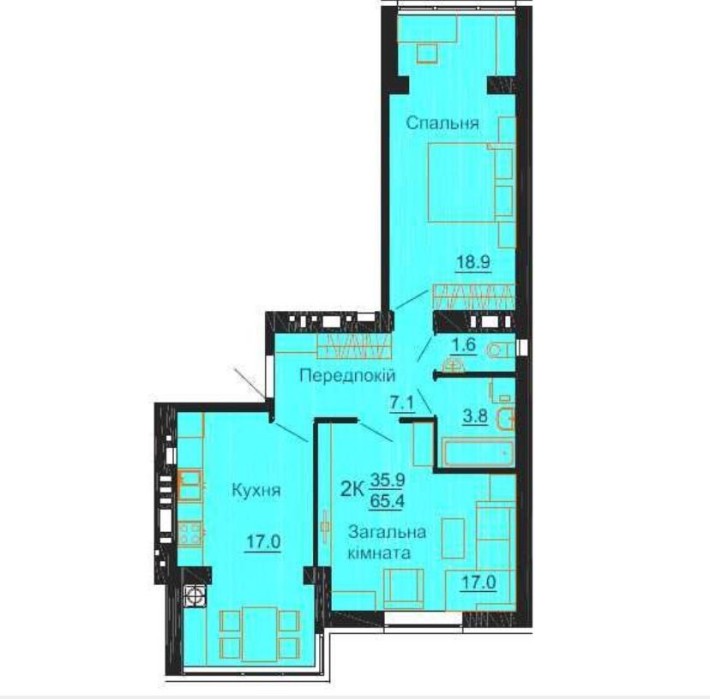 Продаж 62м Відновлення, Сертифікат, Є-Оселя Заселений будинок - фото 1