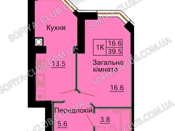 ‼️Зданий будинок 1-кімнатна квартира Алея! ЖК Софія Резиденція! Софиевская Борщаговка