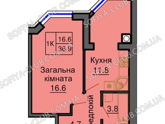 60000 $ ‼️Без % 1-кімнатна ЖК Софія Резиденція! Софіївська Борщагівка